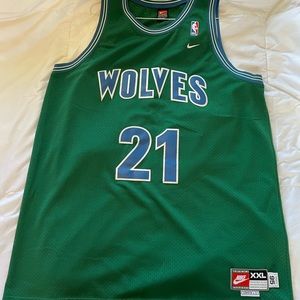 Kevin Garnet Timberwolves Jersey - Authentic